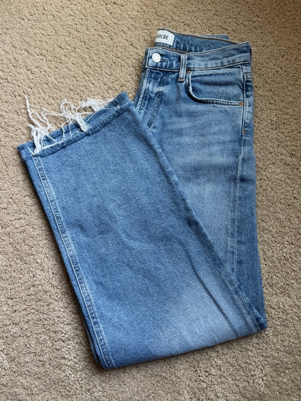 Agolde Ren - Light Blue Jeans